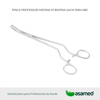 PINCA PROFESSOR MEDINA P/ BIOPSIA 24CM 3MM ABC