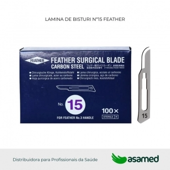 LAMINA DE BISTURI Nº15 FEATHER
