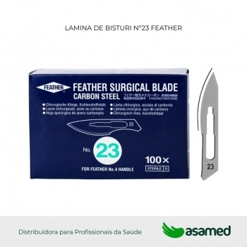 LAMINA DE BISTURI Nº23 FEATHER
