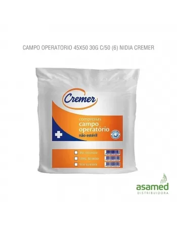 CAMPO OPERATORIO 45X50 30G C/50 NIDIA CREMER