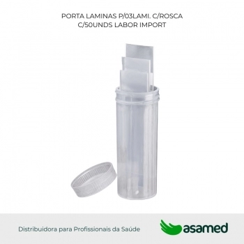 PORTA LAMINAS P/03LAMI. C/ROSCA C/50UNDS LABOR IMPORT
