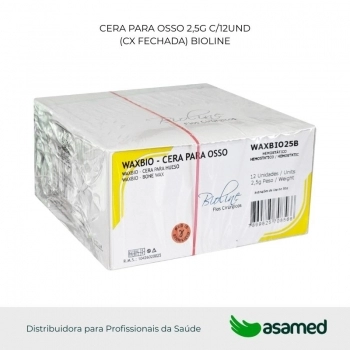 CERA PARA OSSO 2,5G C/12UND (CX FECHADA) BIOLINE