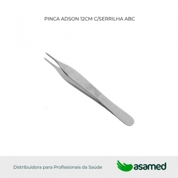 PINCA ADSON 12CM C/SERRILHA ABC