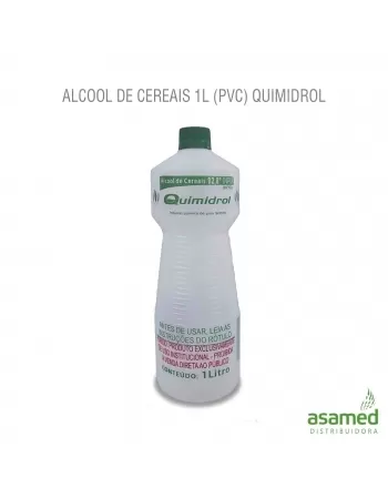 ALCOOL DE CEREAIS 1L (PVC) QUIMIDROL