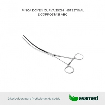 PINCA DOYEN CURVA 25CM INSTESTINAL E COPROSTASI ABC