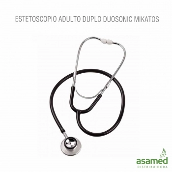 ESTETOSCOPIO ADULTO DUPLO DUOSONIC MIKATOS