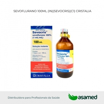 SEVOFLURANO 100ML (IN)(SEVOCRIS)(C1) CRISTALIA