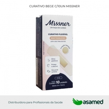 CURATIVO BEGE C/10UN MISSNER