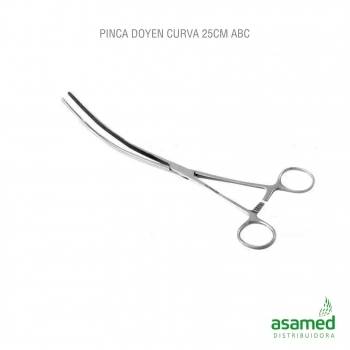 PINCA DOYEN CURVA 25CM INSTESTINAL E COPROSTASI ABC