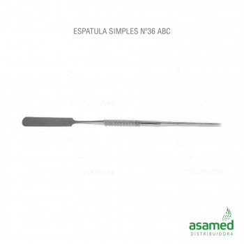 ESPATULA SIMPLES Nº36 ABC