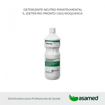 DETERGENTE NEUTRO P/INSTRUMENTAL 1L (DETER RIO PRONTO USO) RIOQUIMICA