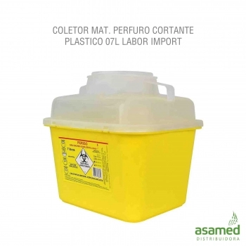COLETOR MAT. PERFURO CORTANTE PLASTICO 07L LABOR IMPORT