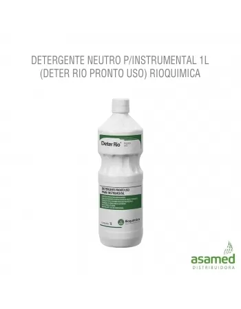 DETERGENTE NEUTRO P/INSTRUMENTAL 1L (DETER RIO PRONTO USO) RIOQUIMICA