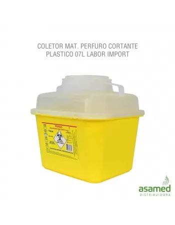 COLETOR MAT. PERFURO CORTANTE PLASTICO 07L LABOR IMPORT