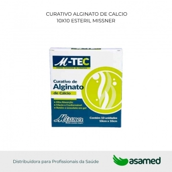 CURATIVO ALGINATO DE CALCIO 10X10 ESTERIL MISSNER