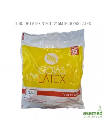 TUBO DE LATEX Nº201 C/15MTR GOIAS LATEX