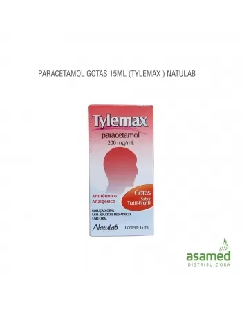 PARACETAMOL GOTAS 15ML (TYLEMAX) NATULAB