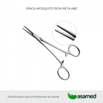 PINCA MOSQUITO 10CM RETA ABC