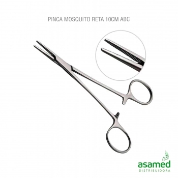 PINCA MOSQUITO 10CM RETA ABC
