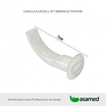 CANULA GUEDELL Nº1 (BRANCA) FOYOMED