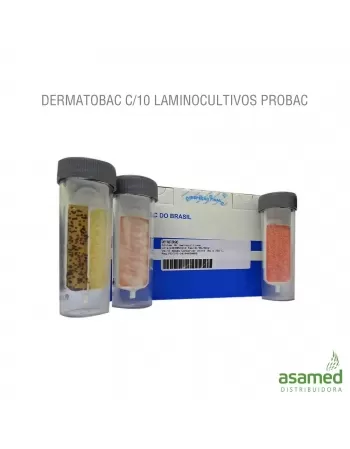 DERMATOBAC C/10 LAMINOCULTIVOS PROBAC