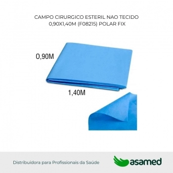 CAMPO CIRURGICO ESTERIL NAO TECIDO 0,90X1,40M (F08215) POLAR FIX