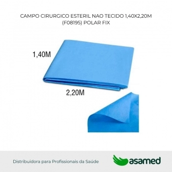 CAMPO CIRURGICO ESTERIL NAO TECIDO 1,40X2,20M (F08195) POLAR FIX