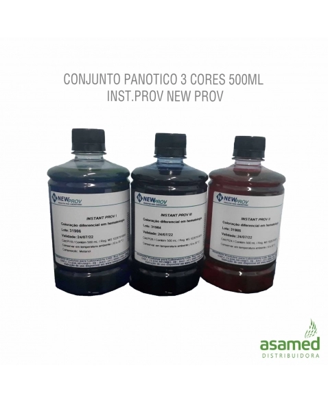 CONJUNTO PANOTICO 3 CORES 500ML INST.PROV NEW PROV