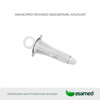 ANUSCOPIO FECHADO DESCARTAVEL KOLPLAST