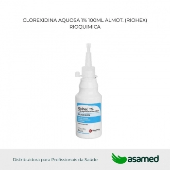 CLOREXIDINA AQUOSA 1% 100ML ALMOT. (RIOHEX) RIOQUIMICA