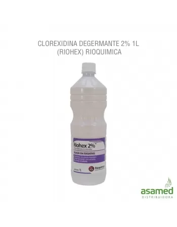 CLOREXIDINA DEGERMANTE 2% 1L (RIOHEX) RIOQUIMICA