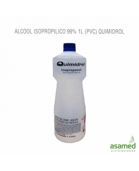 ALCOOL ISOPROPILICO 99% 1L (PVC) QUIMIDROL