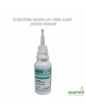 CLOREXIDINA AQUOSA 0,2% 100ML ALMOT. (RIOHEX) RIODEINE