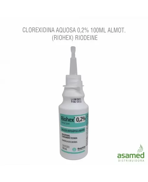CLOREXIDINA AQUOSA 0,2% 100ML ALMOT. (RIOHEX) RIODEINE