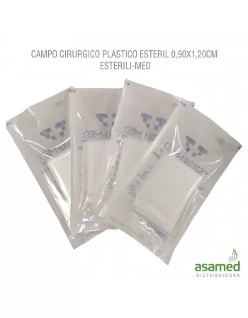 CAMPO CIRURGICO PLASTICO ESTERIL 0,90X1,20CM ESTERILI-MED