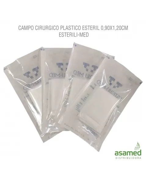 CAMPO CIRURGICO PLASTICO ESTERIL 0,90X1,20CM ESTERILI-MED