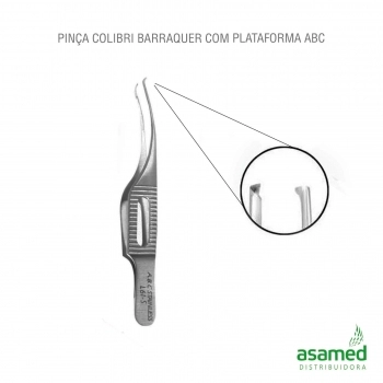 PINCA COLIBRI 8,5CM BARRAQUER COM PLATAFORMA ABC