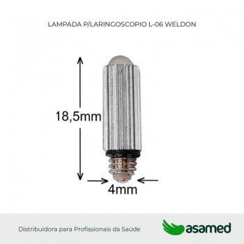 LAMPADA P/LARINGOSCOPIO L-06 WELDON