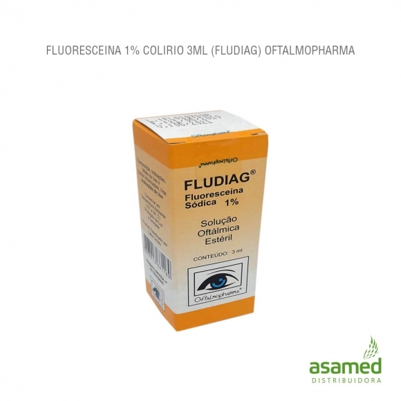 FLUORESCEINA 1% COLIRIO 3ML (FLUDIAG) OFTALMOPHARMA