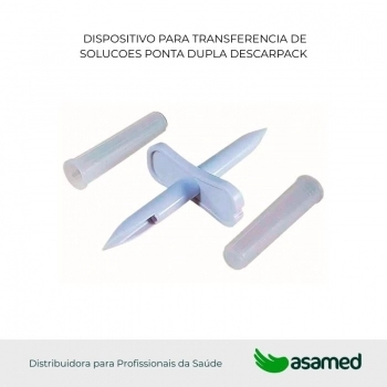 DISPOSITIVO PARA TRANSFERENCIA DE SOLUCOES PONTA DUPLA DESCARPACK