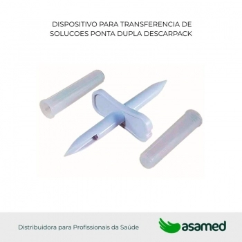 DISPOSITIVO PARA TRANSFERENCIA DE SOLUCOES PONTA DUPLA DESCARPACK