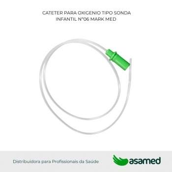 CATETER PARA OXIGENIO TIPO SONDA INFANTIL Nº06 MARK MED