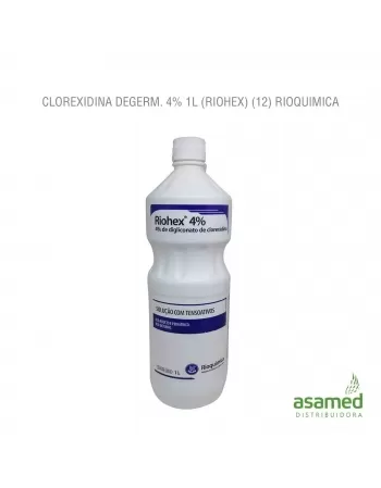 CLOREXIDINA DEGERMANTE 4% 1L (RIOHEX) RIOQUIMICA