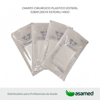 CAMPO CIRURGICO PLASTICO ESTERIL 0,90X1,20M ESTERILI-MED