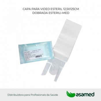 CAPA PARA VIDEO ESTERIL 12,5X125CM DOBRADA ESTERILI-MED