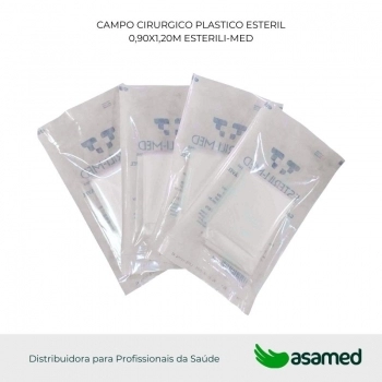 CAMPO CIRURGICO PLASTICO ESTERIL 0,90X1,20M ESTERILI-MED