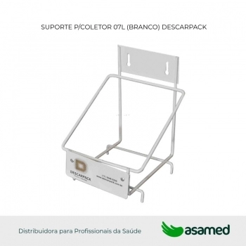 SUPORTE P/COLETOR 07L (BRANCO) DESCARPACK